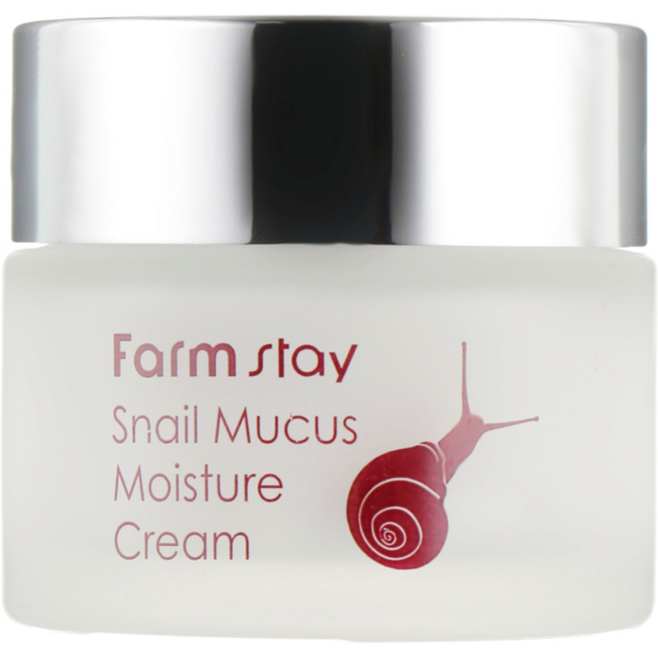 

Крем для лица FarmStay Snail Mucus Moisture Cream с муцином улитки 50г