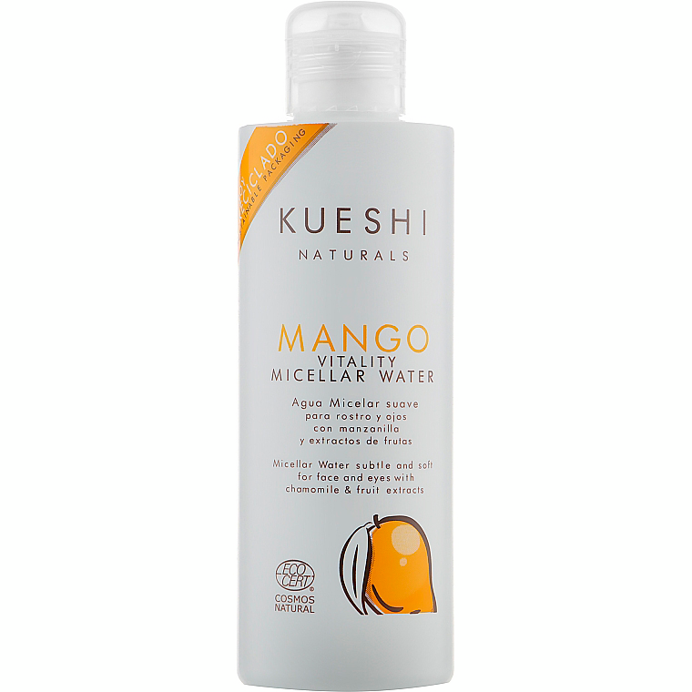Міцелярна вода Kueshi mango vitality micellar water з манго 200млфото