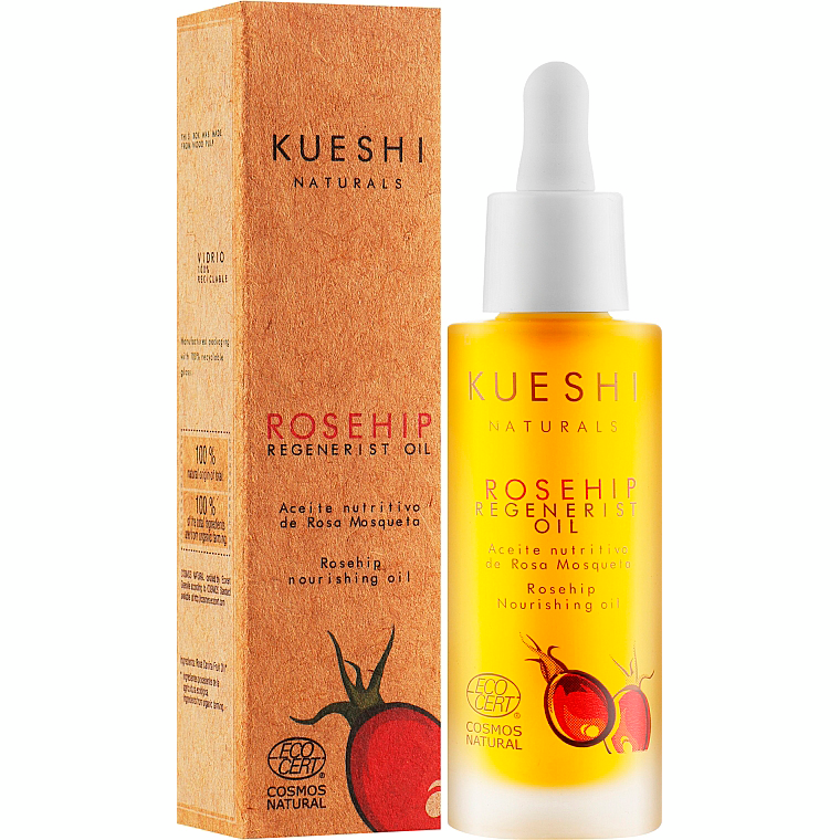Олія для обличчя Kueshi rosehip oil шипшина 30млфото1