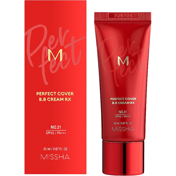 

ВВ-крем для лица Missha M Perfect Cover RX SPF42 No.21 20мл