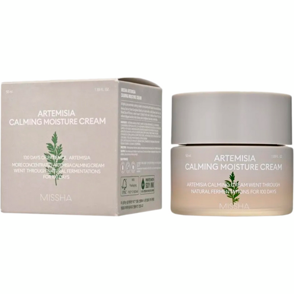 

Крем для лица увлажняющий Missha Artemisia Calming Moisture Cream 50мл