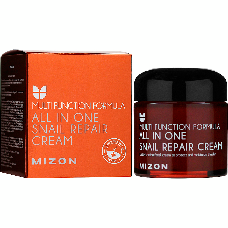 Крем для лица регенерирующий Mizon All in One Snail Repair Cream 75мл фото 