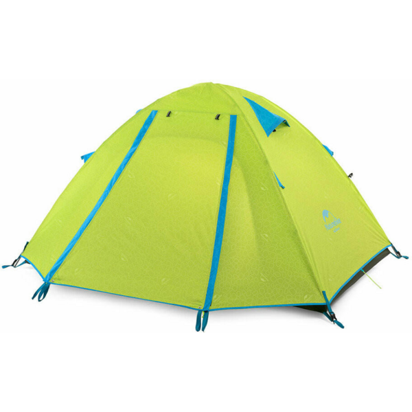 

Палатка двухместная Naturehike P-Series NH18Z022-P, 210T/65D, светлая салатная