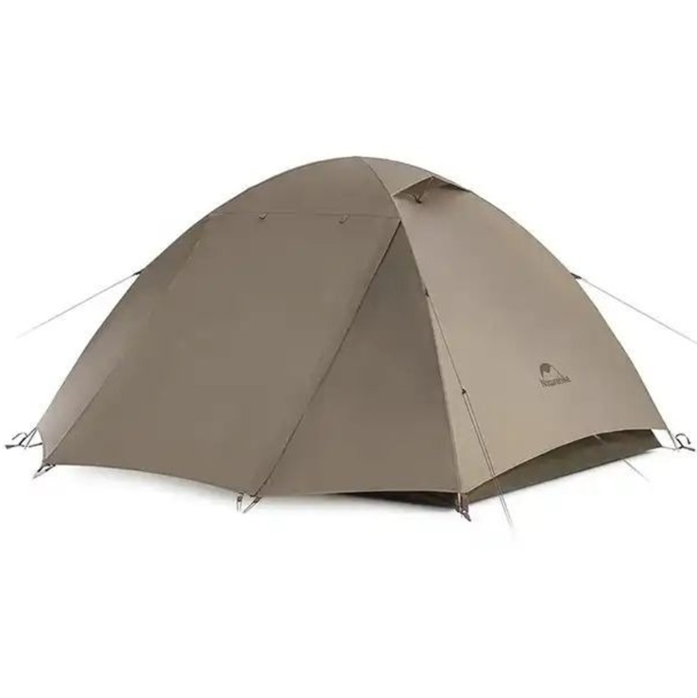 Палатка трехместная Naturehike CNK2300ZP024, коричневая фото 