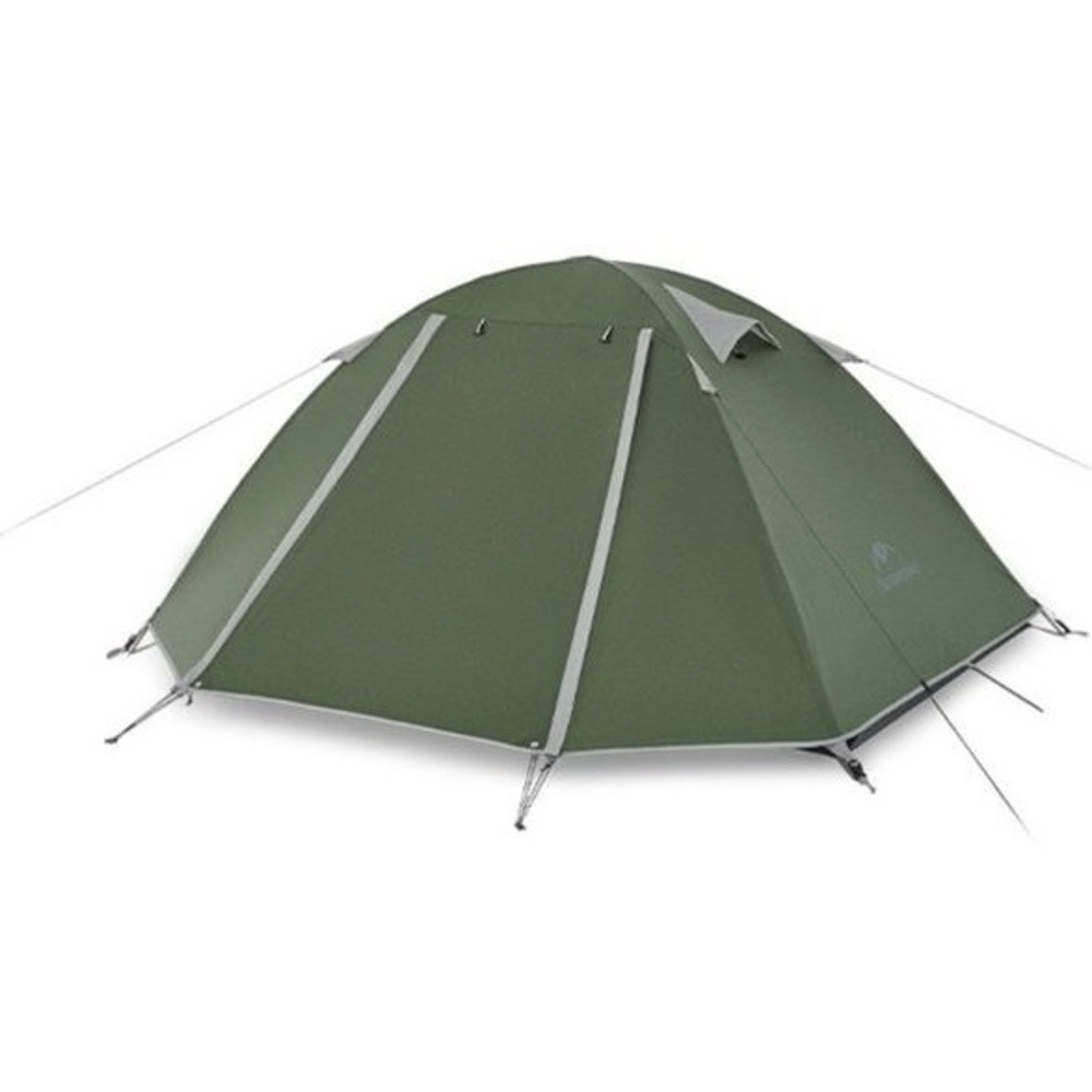 Палатка четырехместная Naturehike P-Series CNK2300ZP028, темная оливковая фото 1