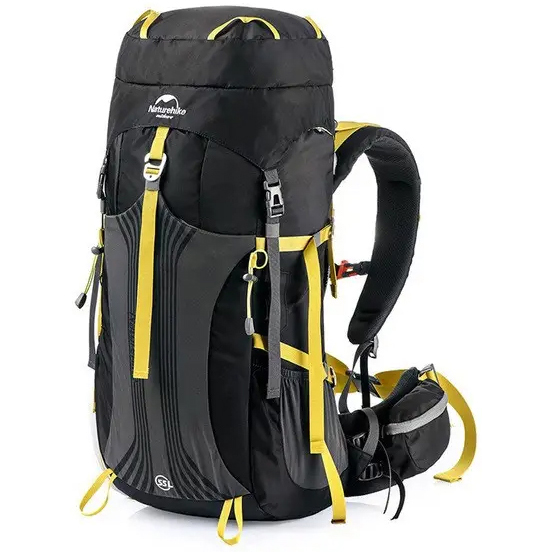 Рюкзак туристический Naturehike NH16Y020-Q, 55 л, черный