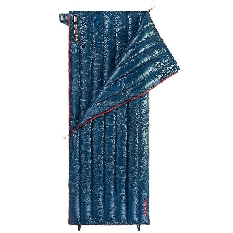 Спальный мешок с натуральным пухом Naturehike CWM400 NH17Y010-R темно-синий фото 