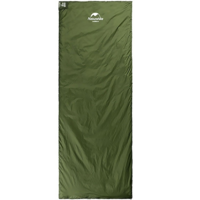 Спальник надлегкий Naturehike LW180 NH21MSD04 правий, (15° C), pp M, темно-зелений