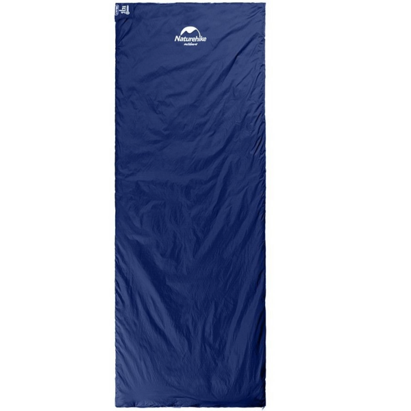 

Спальник сверхлегкий Naturehike LW180 NH21MSD04 правый, (15°C), p-p М, темно-голубой