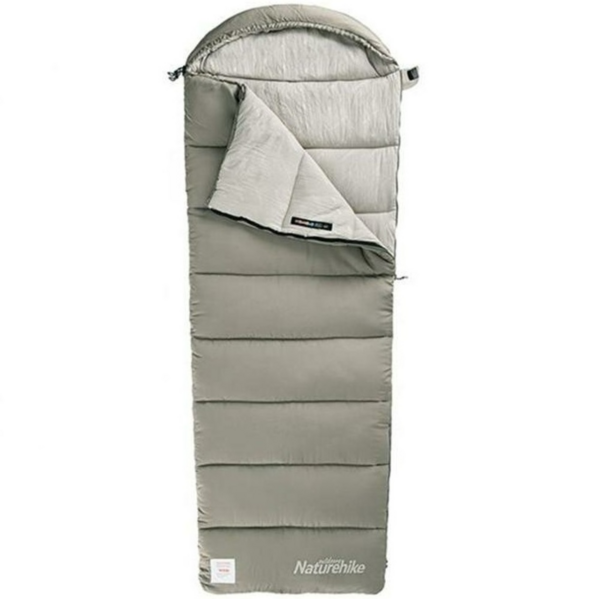 

Спальник с капюшоном Naturehike M400 NH20MSD02, (1°C), правый, зеленый