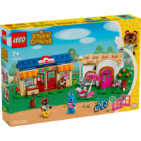 Конструктор LEGO Animal Crossing Ятка «Nook`s Cranny» та будинок Rosie