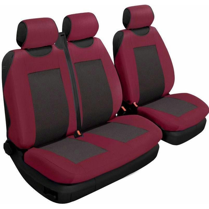 Чохли для сидінь Beltex Comfort універсальні 2+1 Гранат (BX53510)фото1