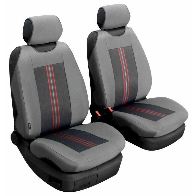Чохли для передніх сидінь Beltex Comfort універсальні 2шт Сірий (BX51110)фото