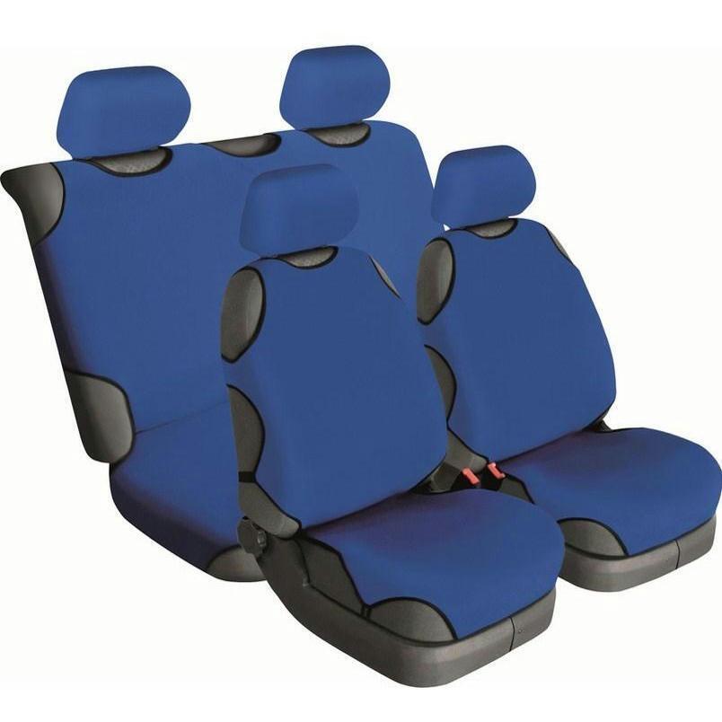 Чехлы-майки для сидений Beltex Cotton универсальные 4шт Темно-синий (BX13710) фото 1