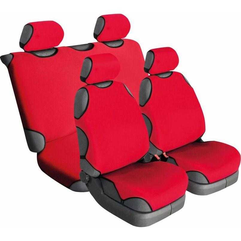 Чехлы-майки для сидений Beltex Cotton универсальные 4шт Красный (BX13610) фото 1