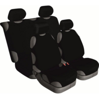 Чехлы-майки для сидений Beltex Cotton универсальные 4шт Черный (BX13210)