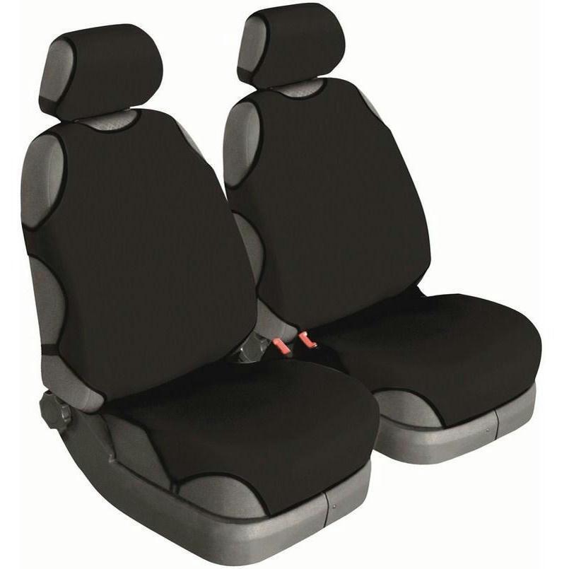 Чехлы-майки для передних сидений Beltex Delux универсальные 2шт Черный (BX12210) фото 1