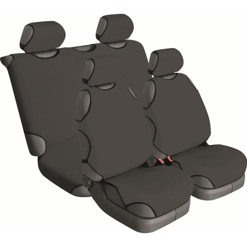 Чехлы-майки для сидений Beltex Delux универсальные 4шт Графит (BX14510) фото 1