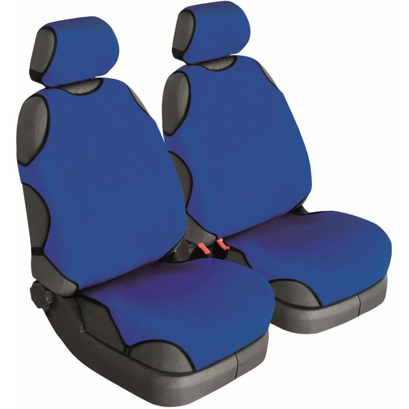 Чехлы-майки для передних сидений Beltex Polo универсальные 2шт Темно-синий (BX15710) фото 
