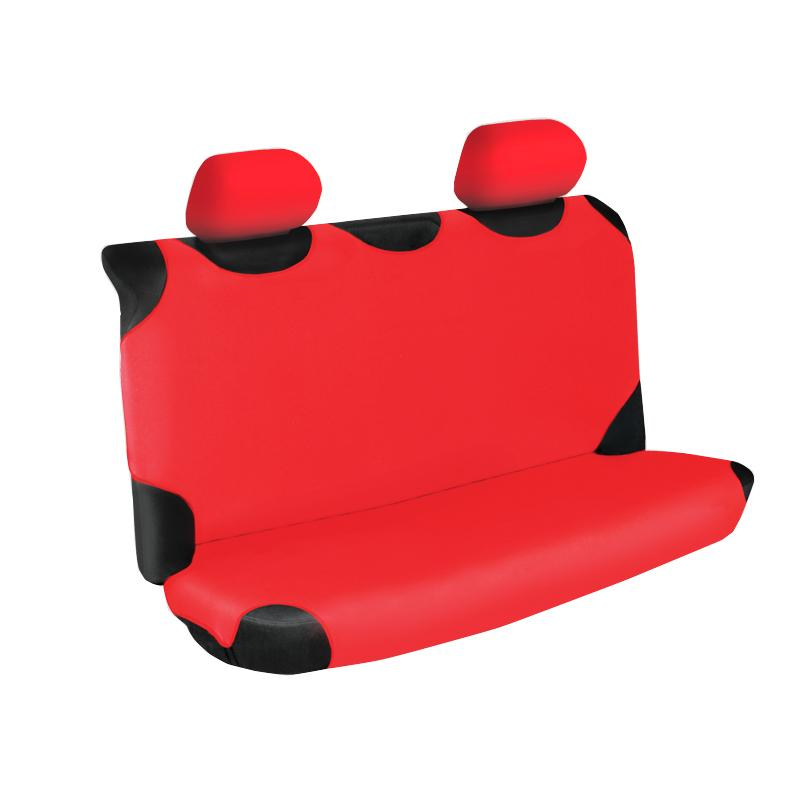 Чехлы-майки для задних сидений Beltex Polo универсальные 2шт Красный (BX17610) фото 1