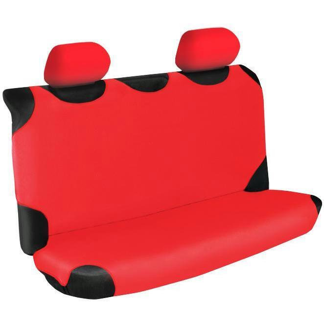 Чохли-майки для задніх сидінь Beltex Polo універсальні 2шт Червоний (BX17610)фото1