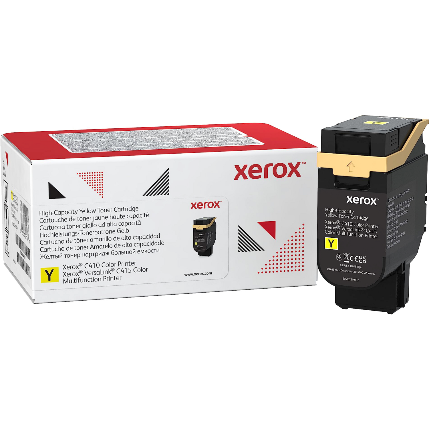 Тонер картридж Xerox VLC410/C415 Yellow (7000 стр) (006R04767) фото 
