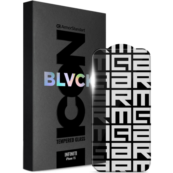 

Защитное стекло ArmorStandart Infinity Black Icon 2.75D для Apple iPhone 15 (ARM73955)