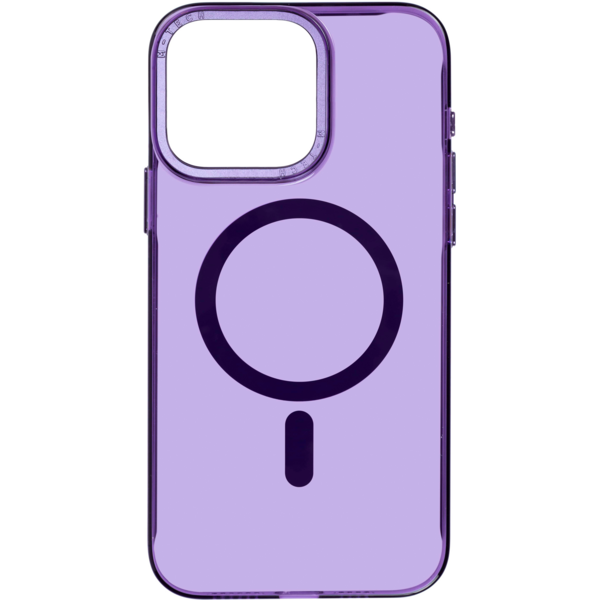 Акція на Чехол ArmorStandart Y23 MagSafe для Apple iPhone 15 Pro Transparent Purple (ARM68340) від MOYO