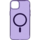 Чехол ArmorStandart Y23 MagSafe для Apple iPhone 15 Transparent Purple (ARM68567)