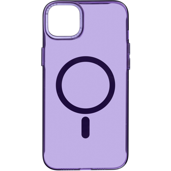 Акція на Чехол ArmorStandart Y23 MagSafe для Apple iPhone 15 Transparent Purple (ARM68567) від MOYO