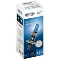 Лампа Brevia галогеновая H1 12V 55W P14.5s Power Blue CP (12010PBC)