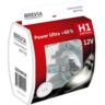 Лампа Brevia галогеновая H1 12V 55W P14.5s Power Ultra +60% S2 (12010PUS)