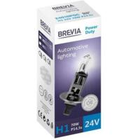 Лампа Brevia галогеновая H1 24V 70W P14.5s Power Duty CP (24010PDC)