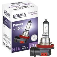 Лампа Brevia галогенова H16 12V 19W PGJ19-3 Power +30% CP (12016PC)