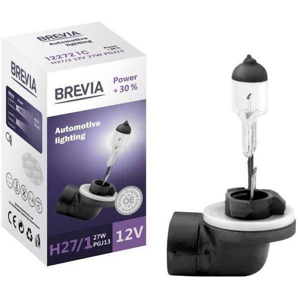 

Лампа Brevia галогеновая H27/1 12V 27W PG13 Power +30% CP (12271PC)