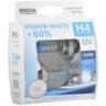 Лампа Brevia галогенова H4 12V 60/55W P43t Power White +60% 4300K S2 (12040PWS)