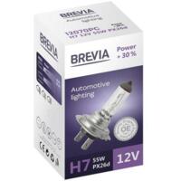 Лампа Brevia галогеновая H7 12V 55W PX26d Power +30% CP (12070PC)