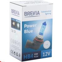 Лампа Brevia галогеновая HB4 12V 55W P22d Power Blue 4200K (12104PBC)