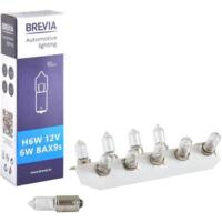 Лампа Brevia накаливания H6W 12V 6W BA9s CP (12332C)