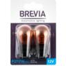 Лампа Brevia розжарювання P27/7W 12V 27/7W W2.5x16q Помаранчева 2шт (12340B2)