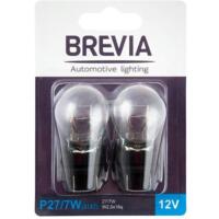 Лампа Brevia накаливания P27/7W 12V 27/7W W2.5x16q 2шт (12339B2)