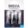 Лампа Brevia розжарювання P27W 12V 27W W2.5x16q 2шт (12338B2)