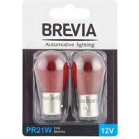 Лампа Brevia накаливания PR21 12V 21W BAW15s Красная 2шт (12326B2)