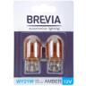 Лампа Brevia розжарювання WY21W 12V 21W WX3x16d AMBER B2 2шт (12312B2)