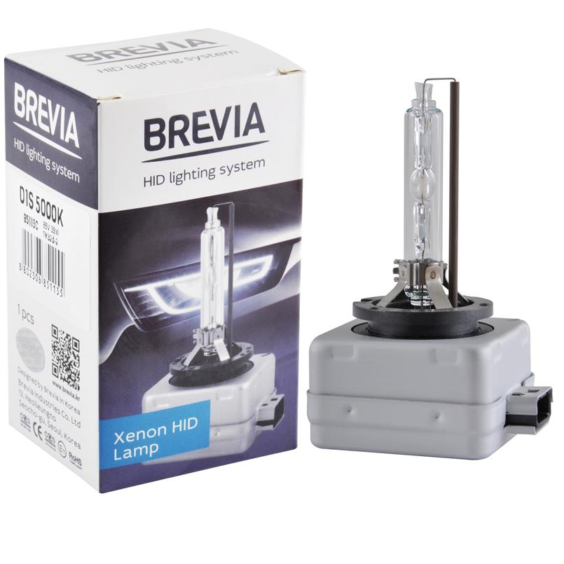 Лампа Brevia ксенонова D1S 5000K 85V 35W PK32d-2 (85115c)фото1
