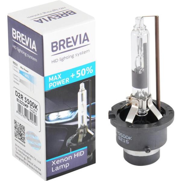 

Лампа Brevia ксеноновая D2R +50% 5500K 85V 35W PK32d-3 (85225MP)