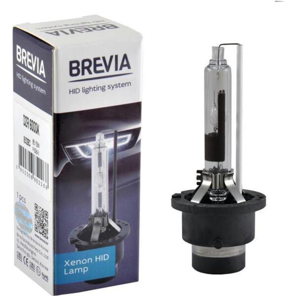

Лампа Brevia ксеноновая D2R 6000K 85V 35W PK32d-3 (85226c)