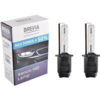 Лампа Brevia ксеноновая H3 +50% 5500K 85V 35W PK22s KET 2шт (12350MP)