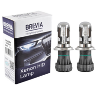 Лампа Brevia биксеноновая H4 4300K 85V 35W P43t-38 KET 2шт (12443)