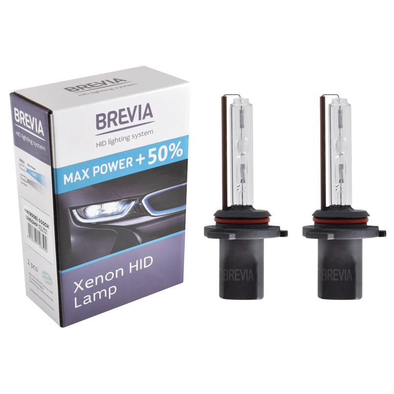 Лампа Brevia ксеноновая HB4 +50% 5500K 85V 35W P22d KET 2шт (12650MP) фото 